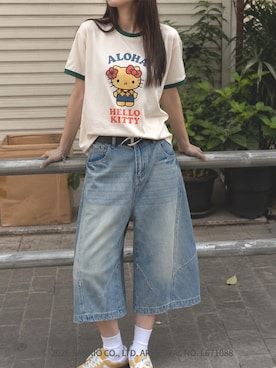 HOOK officialさん(レディース・160cm)の夏コーディネート