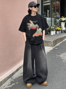 「HOOK（フック）のアイテム」を使った、HOOK officialさん（メンズ・179cm）の夏コーディネート