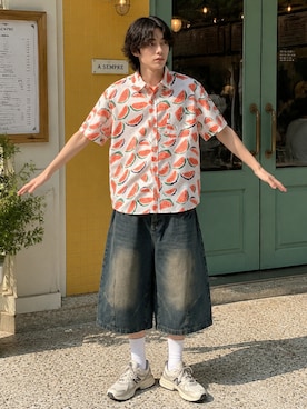 HOOK officialさん(メンズ・175cm)の夏コーディネート
