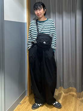 阿部みかさん(レディース・158cm)の秋コーディネート