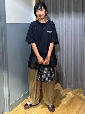 阿部みかさん(レディース・158cm)の夏コーディネート