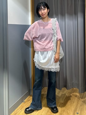 阿部みかさん(レディース・158cm)の秋コーディネート
