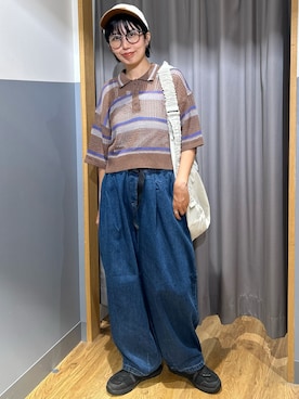 「アイテム（その他パンツ）」を使った、阿部みかさん（レディース・158cm・10代）の夏コーディネート