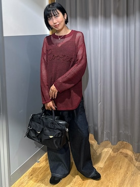 阿部みかさん(レディース・158cm)の秋コーディネート