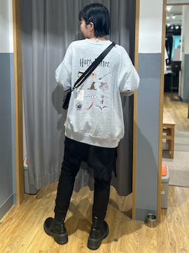 「BACK NUMBER（バックナンバー）のアイテム」を使った、阿部みかさん（レディース・158cm）の秋コーディネート