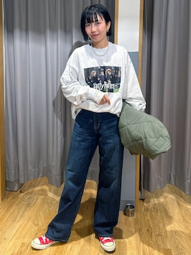 阿部みかさん(レディース・158cm)の秋コーディネート