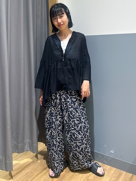 「Right-on（ライトオン）のアイテム」を使った、阿部みかさん（レディース・158cm）の夏コーディネート