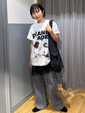 阿部みかさん(レディース・158cm)の夏コーディネート