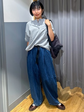 阿部みかさん(レディース・158cm)の夏コーディネート