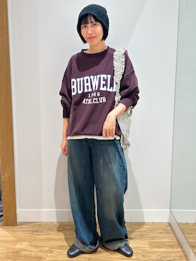 阿部みかさん(レディース・158cm)の秋コーディネート