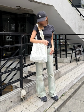 「On（オン）のアイテム」を使った、こちゅさん（レディース・159cm）の夏コーディネート