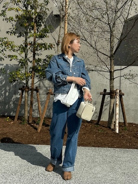 「TODAYFUL（トゥデイフル）のアイテム（パンツ）」を使った、chiiさん（レディース・164cm）の春コーディネート