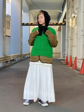 えぐちさん（レディース・162cm）の冬コーディネート