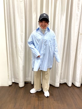 「アイテム（その他トップス）」を使った、ゆしちゃんさん（レディース・154cm・20代）の春コーディネート