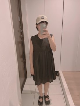 「アイテム（ワンピース/ドレス）」を使った、みのはさん（レディース・155cm・40代）の夏コーディネート
