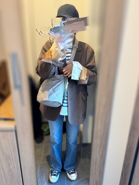 tsuigekin0otsuboneさん（レディース・165cm）の冬コーディネート