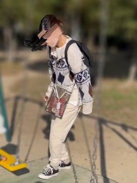 「NANING9（ナンニング）のアイテム」を使った、tsuigekin0otsuboneさん（レディース・164cm）の秋コーディネート