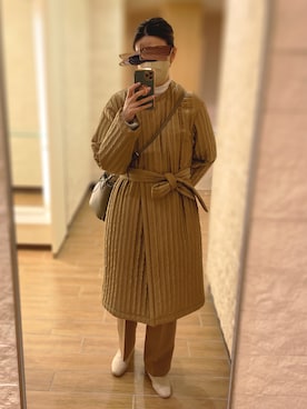 「Steven Alan（スティーブンアラン）のアイテム（その他アウター）」を使った、tsuigekin0otsuboneさん（レディース・164cm）の冬コーディネート