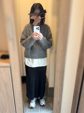 tsuigekin0otsuboneさん（レディース・164cm）の冬コーディネート