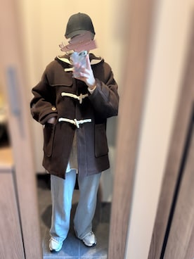 「eL（エル）のアイテム」を使った、tsuigekin0otsuboneさん（レディース・165cm）の冬コーディネート