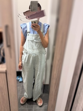「Omekashi（オメカシ）のアイテム」を使った、tsuigekin0otsuboneさん（レディース・165cm）の夏コーディネート