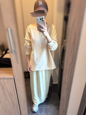 「yae（ヤエ）のアイテム」を使った、tsuigekin0otsuboneさん（レディース・165cm）の春コーディネート