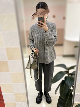 tsuigekin0otsuboneさん（レディース・164cm）の冬コーディネート