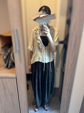 「Omekashi（オメカシ）のアイテム」を使った、tsuigekin0otsuboneさん（レディース・165cm）の秋コーディネート