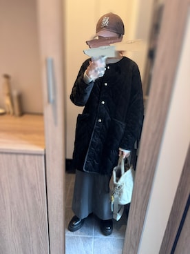 「yuw（ユウ）のアイテム」を使った、tsuigekin0otsuboneさん（レディース・165cm）の春コーディネート