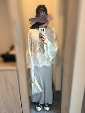 「SHENERY（シーナリー）のアイテム」を使った、tsuigekin0otsuboneさん（レディース・164cm）の春コーディネート