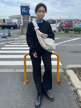 「サイドゴアブーツ」｜nanakoさん（レディース・162cm）の秋コーディネート