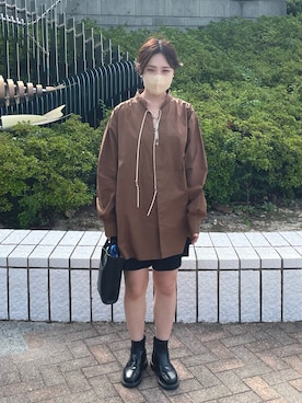 「サイドゴアブーツ」｜nanakoさん（レディース・162cm）の秋コーディネート