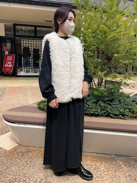 「サイドゴアブーツ」｜nanakoさん（レディース・162cm）の秋コーディネート