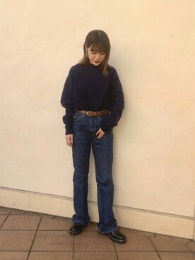 「TOGA PULLA（トーガ　プルラ）のアイテム（アクセサリー）」を使った、nanakoさん（レディース・162cm）の夏コーディネート