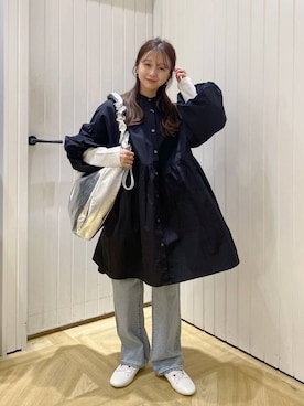 rinangoさん（レディース・146cm）の春コーディネート