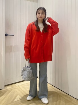 「アイテム（バレエシューズ）」を使った、rinangoさん（レディース・146cm・20代）の春コーディネート