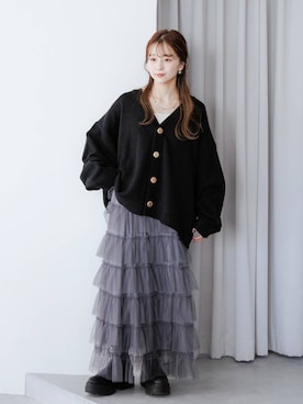 「アイテム（ブーツ）」を使った、rinangoさん（レディース・146cm・20代）の冬コーディネート