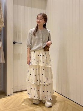 rinangoさん(レディース・146cm)の春コーディネート