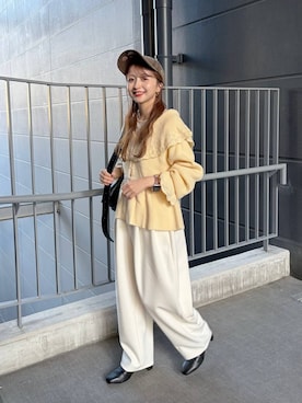 「LOWRYS FARM（ローリーズファーム）のアイテム（ブーツ）」を使った、rinangoさん（レディース・146cm）の秋コーディネート
