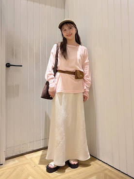 rinangoさん（レディース・146cm）の春コーディネート