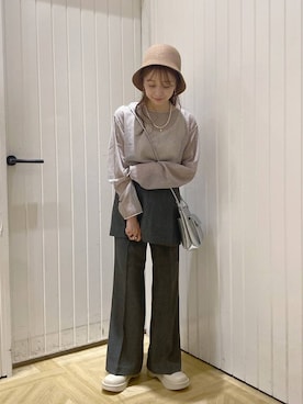 「アイテム（その他トップス）」を使った、rinangoさん（レディース・146cm・20代）の夏コーディネート