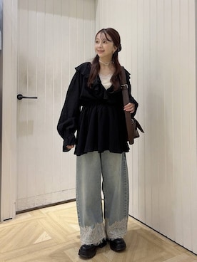 rinangoさん（レディース・146cm）の秋コーディネート