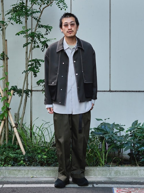 PUBLIC TOKYO（パブリックトウキョウ）の「ステッチコンビブルゾン