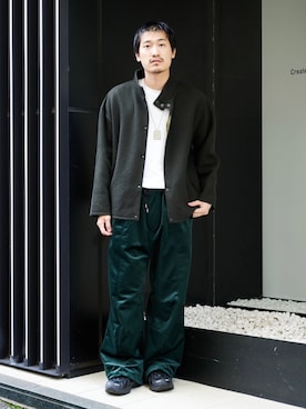 「PUBLIC TOKYO（パブリックトウキョウ）のアイテム（ブルゾン）」を使った、CREO STOREさん（メンズ・175cm）の秋コーディネート