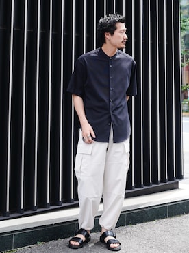 CREO STOREさん（メンズ・175cm）の夏コーディネート