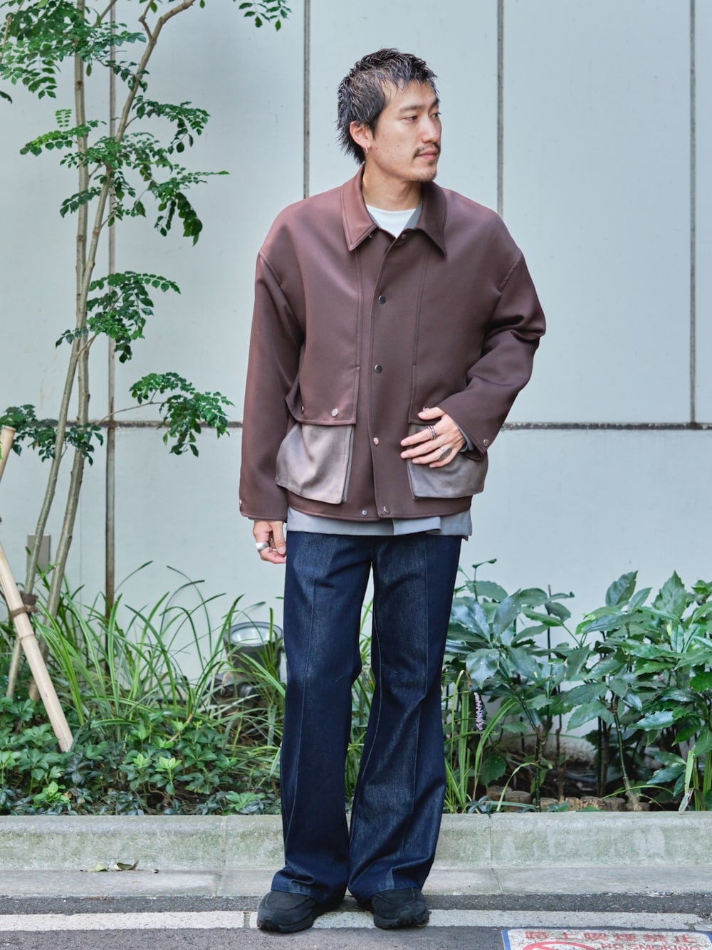 PUBLIC TOKYO（パブリックトウキョウ）の「ステッチコンビブルゾン