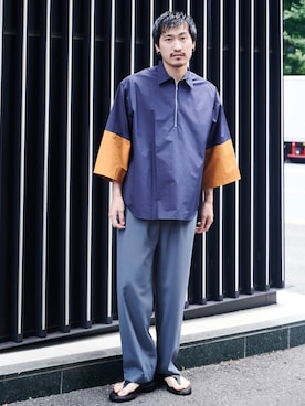 CREO STOREさん（メンズ・175cm）の夏コーディネート