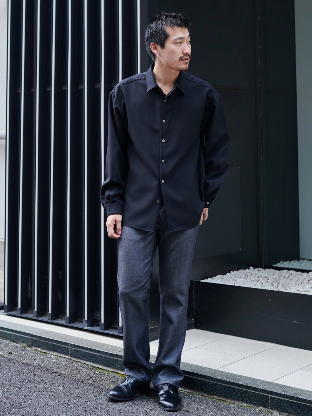 ヨネミチタクト(STUDIOUS MENS)｜UNITED TOKYOのシャツ/ブラウスを使っ STUDIOUS UNITED TOKYOシャツ