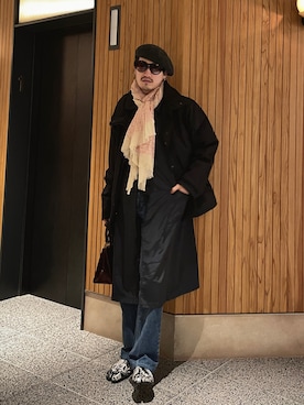 「RANDOM IDENTITIES（ランダムアイデンティティーズ）のアイテム（ジャケット/アウター）」を使った、CREO STOREさん（メンズ・175cm）の冬コーディネート