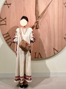 「freada」｜「アイテム（ワンピース/ドレス）」を使った、chakiさん（レディース・160cm）の秋コーディネート